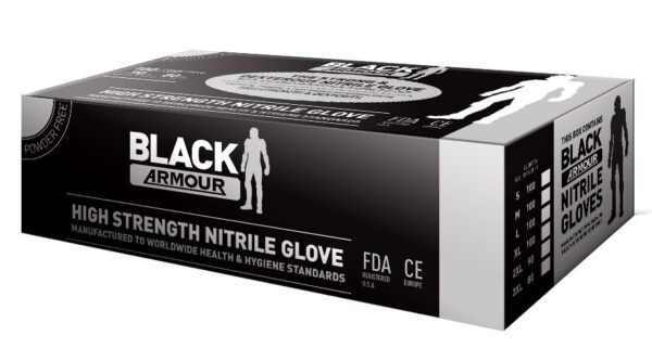 Armour Safety Products Ltd. - Black Armour Nitrile Disposable Glove