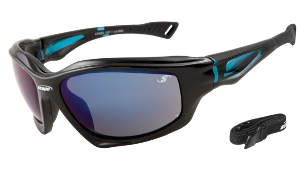 Armour Safety Products Ltd. - Scope Beast Black Frame Blue Mirror Lens
