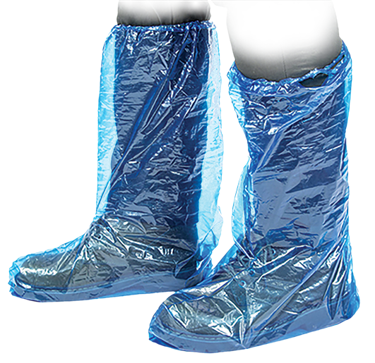 Armour Safety Products Ltd. - Armour Disposable PE Boot Covers – Blue