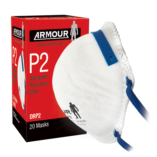 Armour Safety Products Ltd. - Armour Disposable Respirator Non Valve Mask – P2