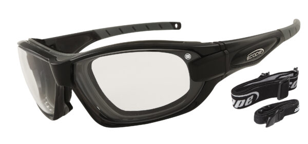 Armour Safety Products Ltd. - Scope Genisys Black Gloss Frame Titanium Clear Lens