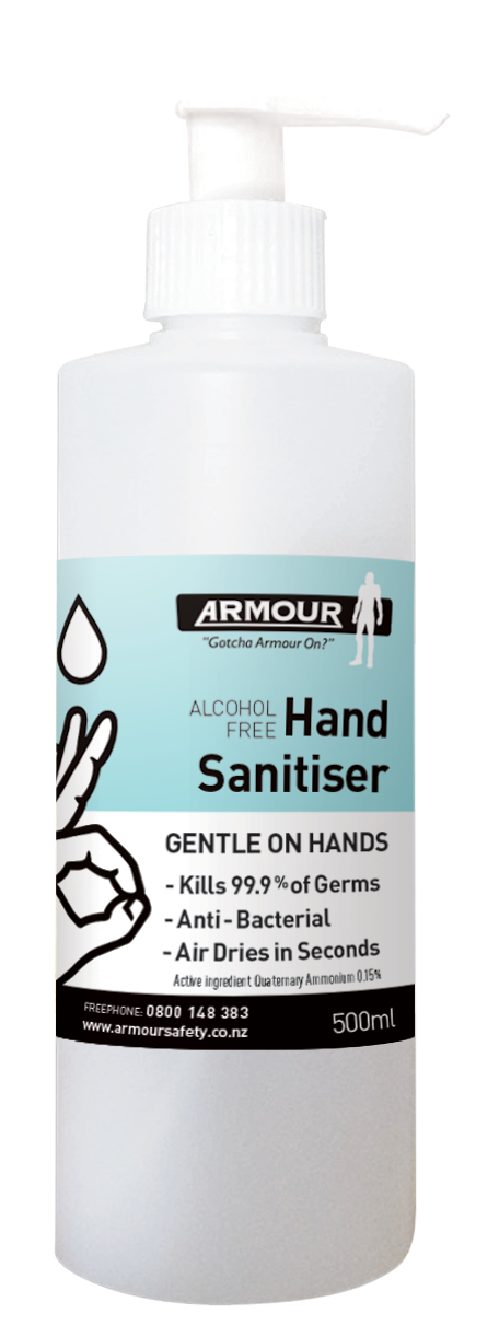 Armour Safety Products Ltd. - Armour Hand Sanitiser Alcohol Free – 500ml
