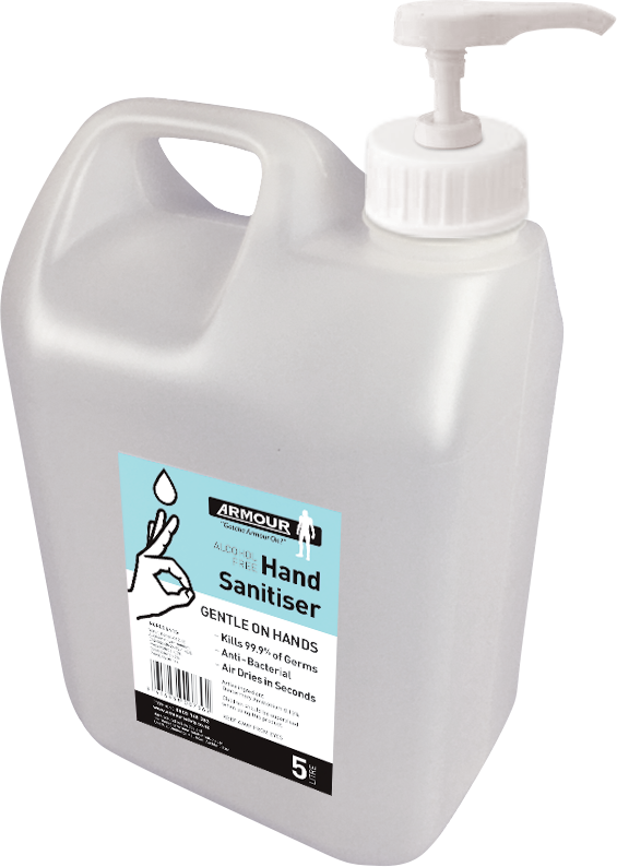 Armour Safety Products Ltd. - Armour Hand Sanitiser – 5 Ltr