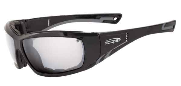Armour Safety Products Ltd. - Scope Jet Stream Clear Titanium Lens Inc Gasket + Strap