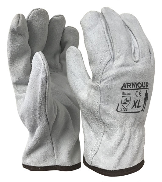 Armour Safety Products Ltd. - Armour Leather Full Split Rigger Glove