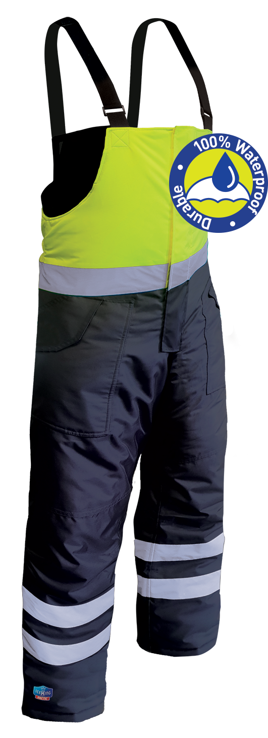 Armour Safety Products Ltd. - IceKing Yellow/Navy Waterproof Bib Pant