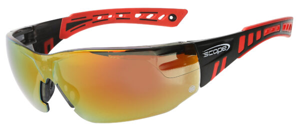 Armour Safety Products Ltd. - Scope Speed Red/Black Frame Red Mirror Lens
