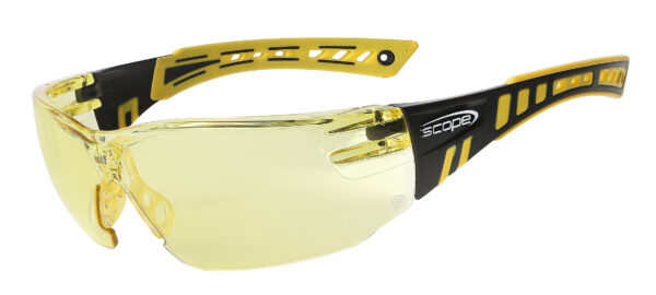 Armour Safety Products Ltd. - Scope Speed Yellow/Black Frame Titanium Amber Lens