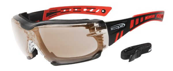 Armour Safety Products Ltd. - Scope Speed Pro Red/Black Frame Eclipse Lens