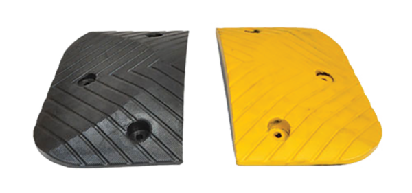 Armour Safety Products Ltd. - Speed Hump Heavy Duty Black End Caps – 50mm