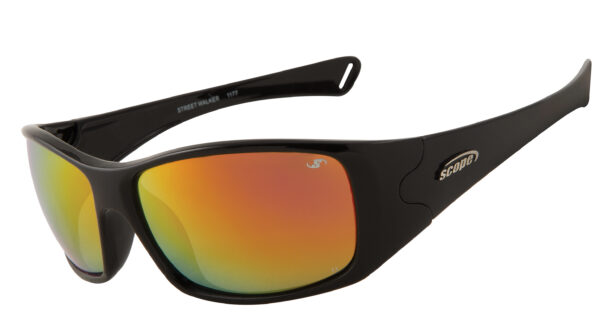 Armour Safety Products Ltd. - Scope Streetwalker Black Gloss Frame Ruby Mirror Lens