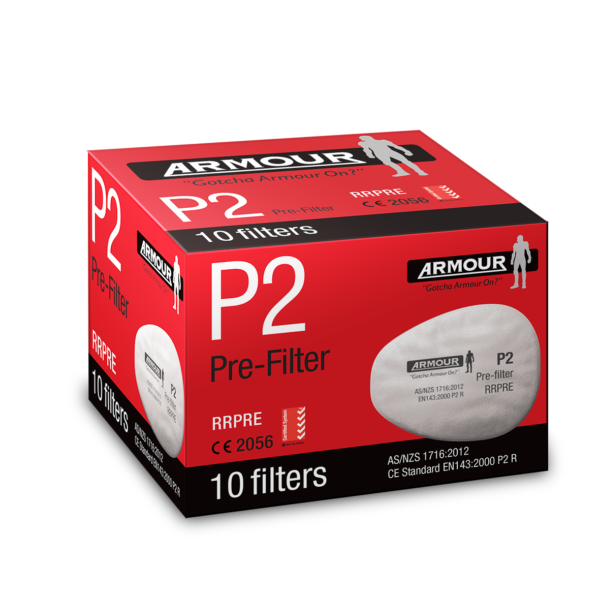 Armour Safety Products Ltd. - Armour Prefilter – P2 (Box)