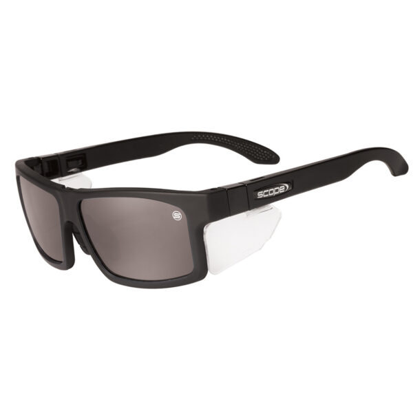 Armour Safety Products Ltd. - Scope Cross Fit Frozen Blk Frame AF/AS Smoke Lens/Inc Spare X-Fit Temples