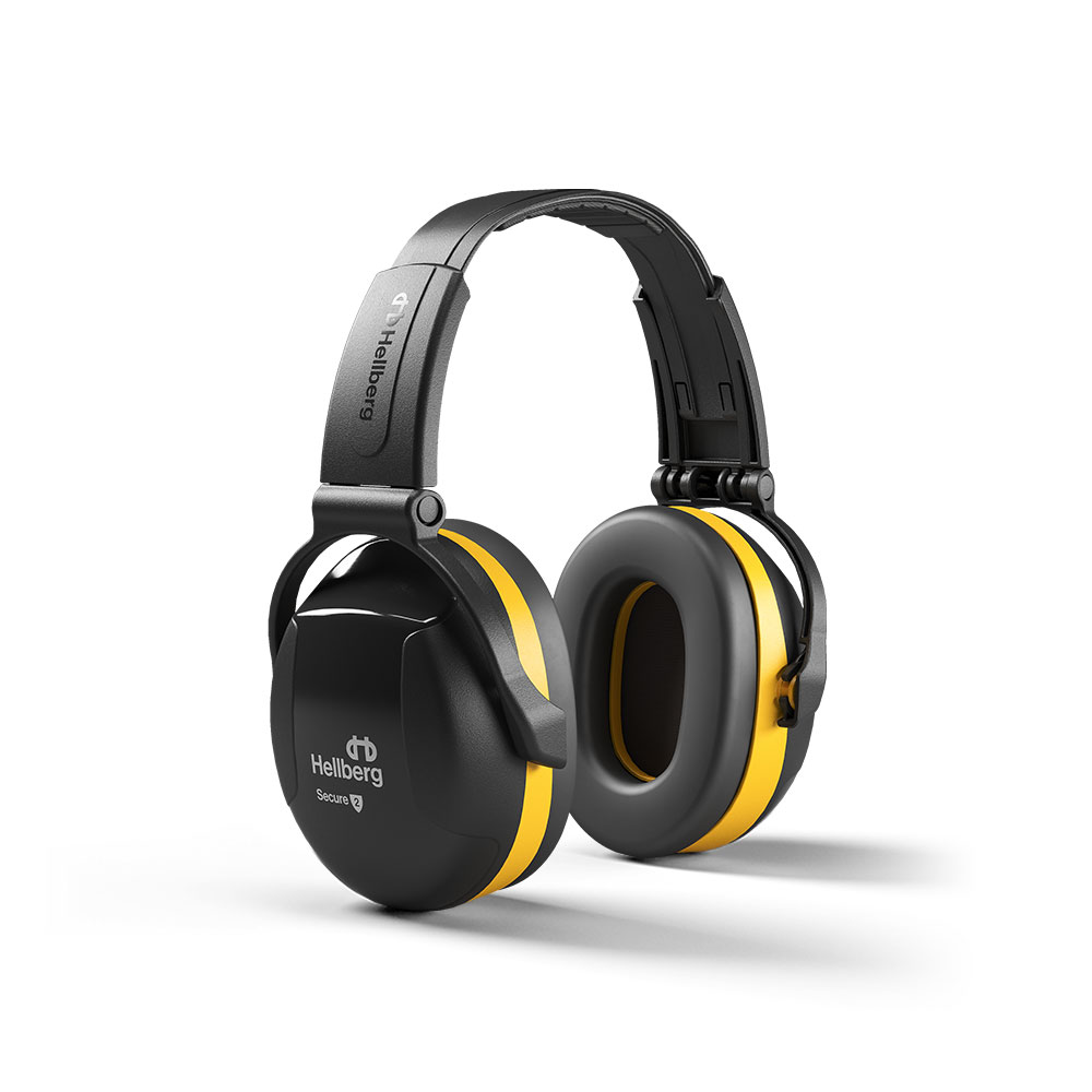 Armour Safety Products Ltd. - Hellberg S2F Yellow Foldable Earmuff – Class 5