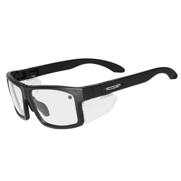 Armour Safety Products Ltd. - Scope Cross Fit Frozen Blk Frame AF/AS Clear Lens/Inc Spare X-Fit Temples
