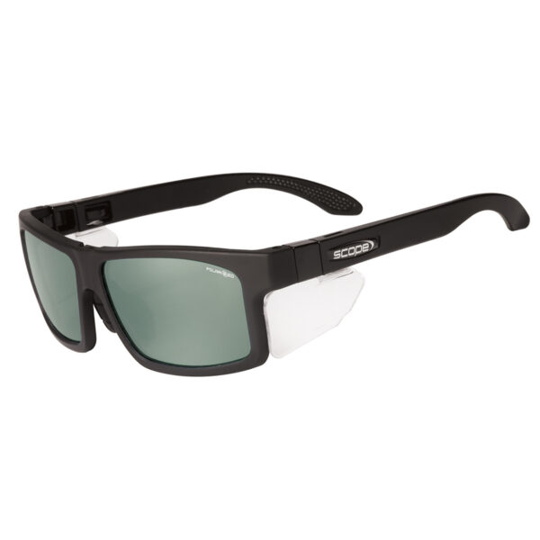 Armour Safety Products Ltd. - Scope Cross Fit Frozen Blk Frame Polarised Lens/Inc X-Fit Temples