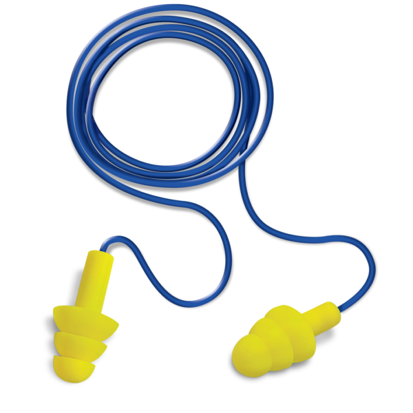 Armour Safety Products Ltd. - Armour Flanged TPR Ear Plug Corded – Class 5