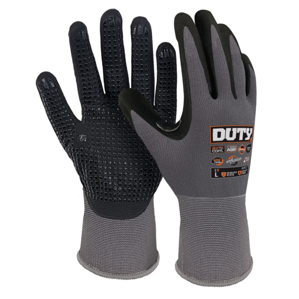 Armour Safety Products Ltd. - Duty Infusion Palm Coat Dot Grip Glove