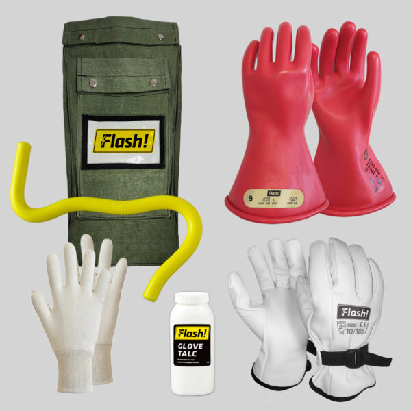 Armour Safety Products Ltd. - Flash Low Voltage Glove Protection Kit with Rescue Hook