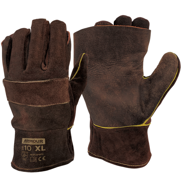 Armour Safety Products Ltd. - Armour Waterproof Leather Flapper Glove